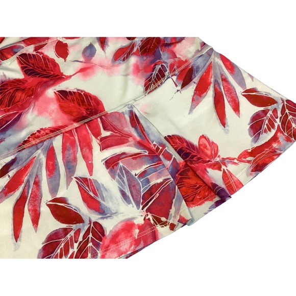 Reel Legends Women's  Athletic Floral Skirt Activewear Pull On Skort Size PLarge - Picture 9 of 12